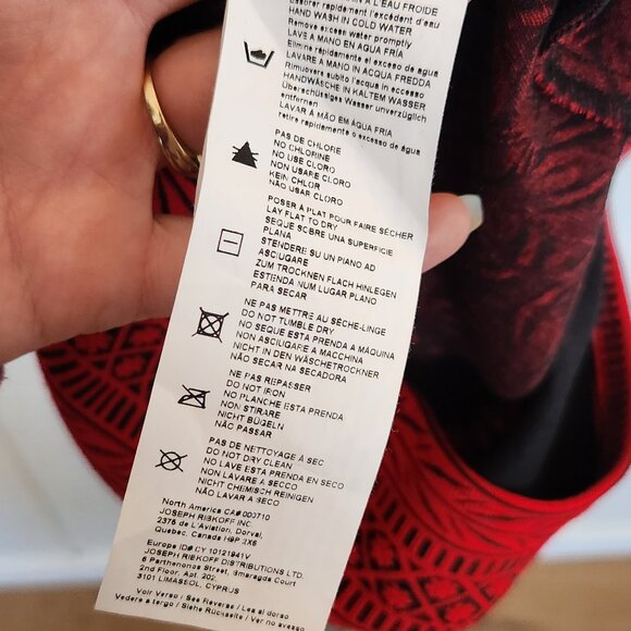 Joseph Ribkoff Red Dress - Picture 4 of 5